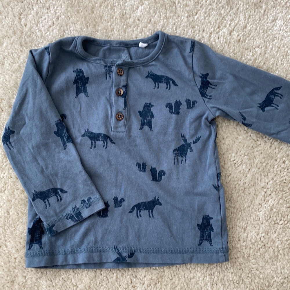 Oliver & Rain boys henley tee 18m